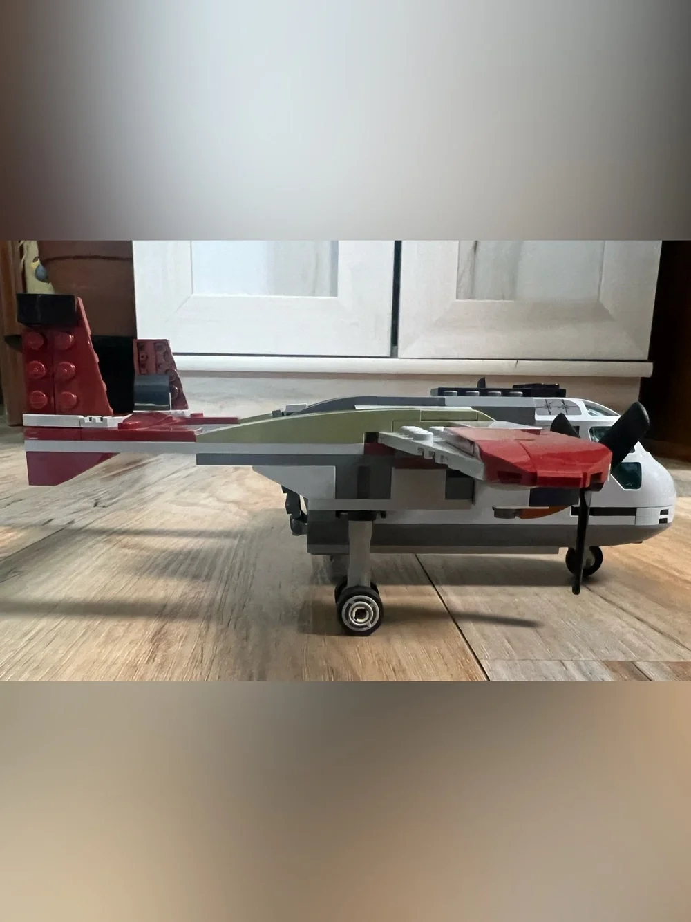 LEGO - Jurassic World - Quetzalcoatlus Plane Ambush - Part of Set 76947 *GLUED*